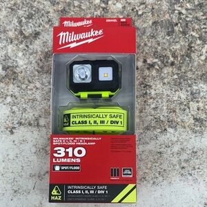 Milwaukee 310 Lumens Intrinsically Safe Headlamp - Yellow/Black